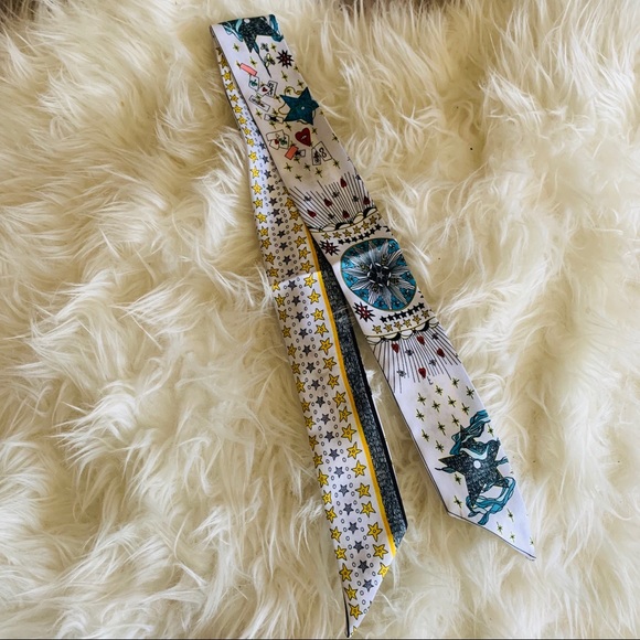 Pair of Twilly scarves wraps - Picture 5 of 8